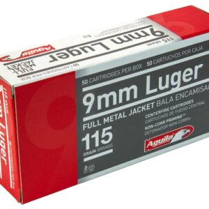 Aguila Ammunition 9mm Luger 115 Grain Full Metal Jacket 1000 round