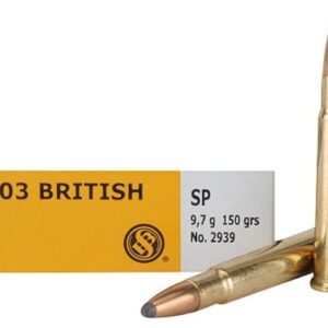 Sellier & Bellot Ammunition 303 British 150 Grain Soft Point 500 rounds