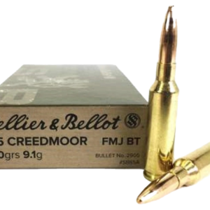 Sellier & Bellot 6.5 Creedmoor Ammunition 500 rounds