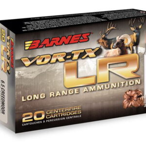 Barnes Vor-Tx Long Range Centerfire 6.5 Creedmoor 127 grain LRX Boat Tail Centerfire Rifle Ammunition 500 ROUNDS