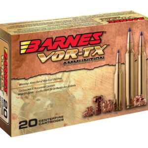 Barnes Vor-Tx .270 Winchester 130 grain TTSX Boat Tail Centerfire Rifle Ammunition 500 ROUNDS
