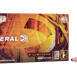 Federal Premium FUSION (FN) .30-30 Winchester 170 grain Fusion Soft Point Centerfire Rifle Ammunition 500 RDS