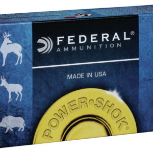 Federal Premium Power-Shok .270 Winchester 150 grain Jacketed Soft Point Centerfire Rifle Ammunition 270B Caliber: .270 Winchester, Number of Rounds: 500