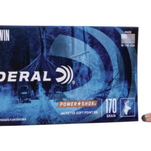 Federal Premium Power-Shok .30-30 Winchester 170 grain Jacketed Soft Point Centerfire Rifle Ammunition 500 RDS