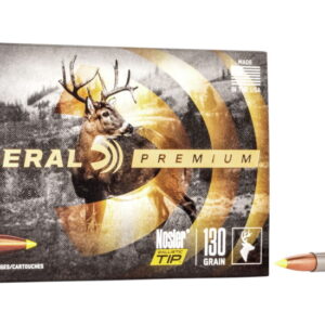 Federal Premium VITAL-SHOK .270 Winchester 130 grain Nosler Ballistic Tip Centerfire Rifle Ammunition P270F Caliber: .270 Winchester, Number of Rounds: 500