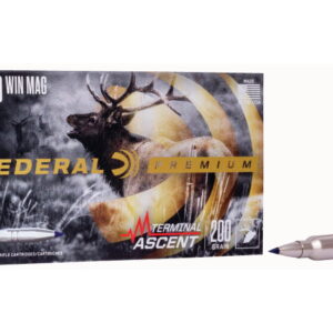 Federal Premium Terminal Ascent .300 PRC 215 Grain Terminal Ascent Brass Cased Centerfire Rifle Ammunition 500 ROUNDS
