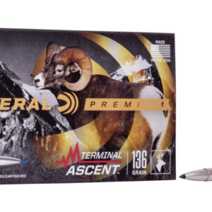 Federal Premium TERMINAL ASCENT .270 Winchester 136 grain Terminal Ascent Centerfire Rifle Ammunition P270TA1 Caliber: .270 Winchester, Number of Rounds: 500