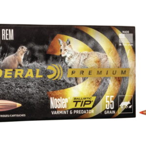 Federal Premium V-SHOK .22-250 Remington 55 grain Nosler Ballistic Tip  500 rounds