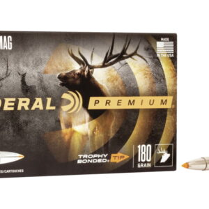 Federal Premium VITAL-SHOK .300 Winchester Magnum 180 grain Trophy Bonded Tip Centerfire Rifle Ammunition