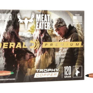 Federal Premium VITAL-SHOK 6.5 Creedmoor 120 grain Trophy Copper Centerfire Rifle Ammunition 500 ROUNDS