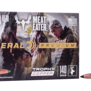 Federal Premium VITAL-SHOK 7mm-08 Remington 140 grain Trophy Copper Centerfire Rifle Ammunition 500 RDS