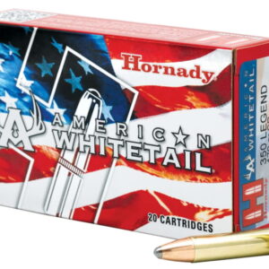 Hornady American Whitetail .350 Legend 170 Grain InterLock SP Centerfire Rifle Ammunition 500 rounds