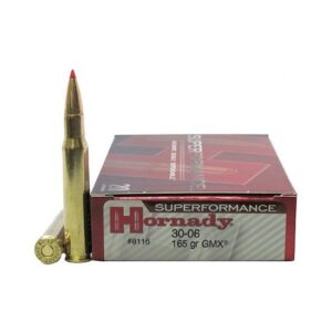 Hornady Superformance .30-06 Springfield 165 Grain Gilding Metal eXpanding Centerfire Rifle Ammunition 8116 Caliber: .30-06 Springfield, Number of Rounds: 500