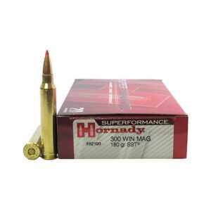 Hornady Superformance .300 Winchester Magnum 180 Grain Super Shock Tip Centerfire Rifle Ammunition 500 ROUNDS