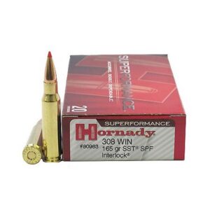 Hornady Superformance .308 Winchester 165 Grain Super Shock Tip Centerfire Rifle Ammunition 80983 Caliber: .308 Winchester, Number of Rounds: 500
