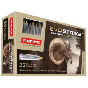 Norma EVOSTRIKE 6.5mm Creedmoor 93gr Brass Cased Centerfire Rifle Ammunition 500 ROUNDS