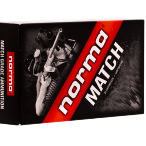 Norma Match Ammunition 6.5mm Creedmoor 130 Grain Golden Target Boat Tail Hollow Point Brass Cased Centerfire Rifle Ammunition 500 ROUNDS