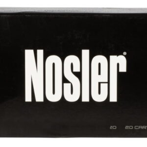 Nosler .308 Winchester 168 grain E-Tip Lead-Free Brass Centerfire Rifle Ammunition 500