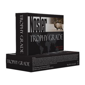 Nosler Trophy Grade .300 Winchester Magnum 200 Grain Nosler Partition Brass Cased Centerfire Rifle Ammunition 500 ROUNDS