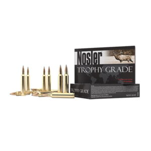 Nosler Trophy Grade .300 Winchester Magnum 190 Grain AccuBond Long Range Brass Cased Centerfire Rifle Ammunition 500 ROUNDS