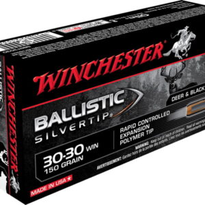Winchester BALLISTIC SILVERTIP .30-30 Winchester 150 grain Fragmenting Polymer Tip Centerfire Rifle Ammunition 500 RDS