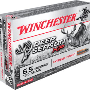 Winchester DEER SEASON XP 6.5 Creedmoor 125 grain Extreme Point Polymer Tip Centerfire Rifle Ammunition 500 RDS