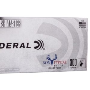 Federal Premium Non-Typical .450 Bushmaster 300 grain Jacketed Hollow Point 500 rounds