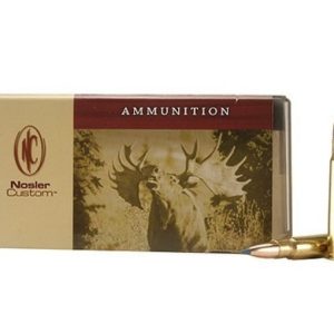 Nosler Custom 8x57mm JS Mauser (8mm Mauser) (323 Diameter) Ammo 180 Grain Nosler Ballistic Tip Polymer Tip Box of 500