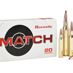 Hornady Match 6.5 Creedmoor Ammo 147 Grain Hornady ELD Match Polymer Tip Box of 500