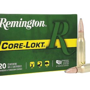 Remington Core-Lokt 308 Winchester Ammo 150 Grain Jacketed Soft Point