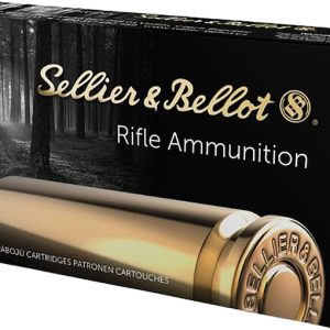 Sellier & Bellot 8x57mm JS Mauser (8mm Mauser) (323 Diameter) Ammo 196 Grain Full Metal Jacket Box of 20