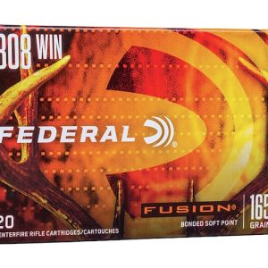 Federal Fusion 308 Winchester Ammo 165 Grain Jacketed Soft Point