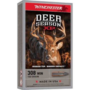 Winchester Deer Season XP 308 Winchester Ammo 150 Grain Winchester Extreme Point Polymer Tip