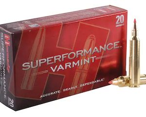 Hornady Superformance Varmint 204 Ruger Ammo 40 Grain Hornady V-Max Polymer Tip Of 500 Rounds